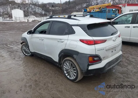 2021 Hyundai Kona Sel Plus z USA, uszkodzony, nr VIN KM8K6CAAXMU608652